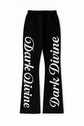 Dark Divine Stacked Sweatpants