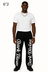 Dark Divine Stacked Sweatpants