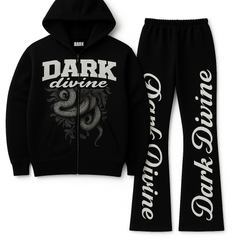 Dark Divine Stacked Sweatpants